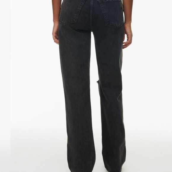 Re/done 90’s High Rise Loose In Black - Picture 11 of 11